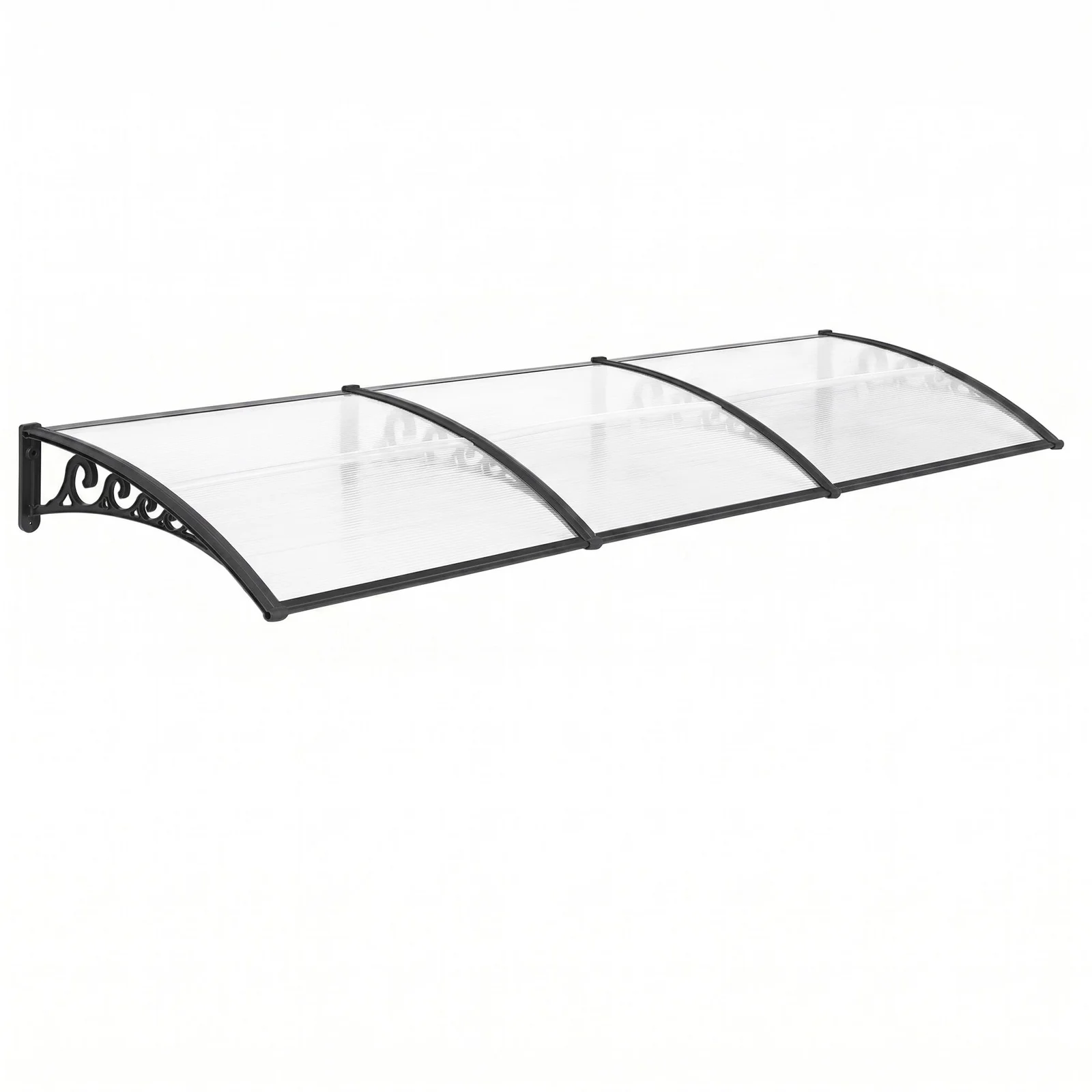 Instahut Window Door Awning 0.8mx3m Transparent