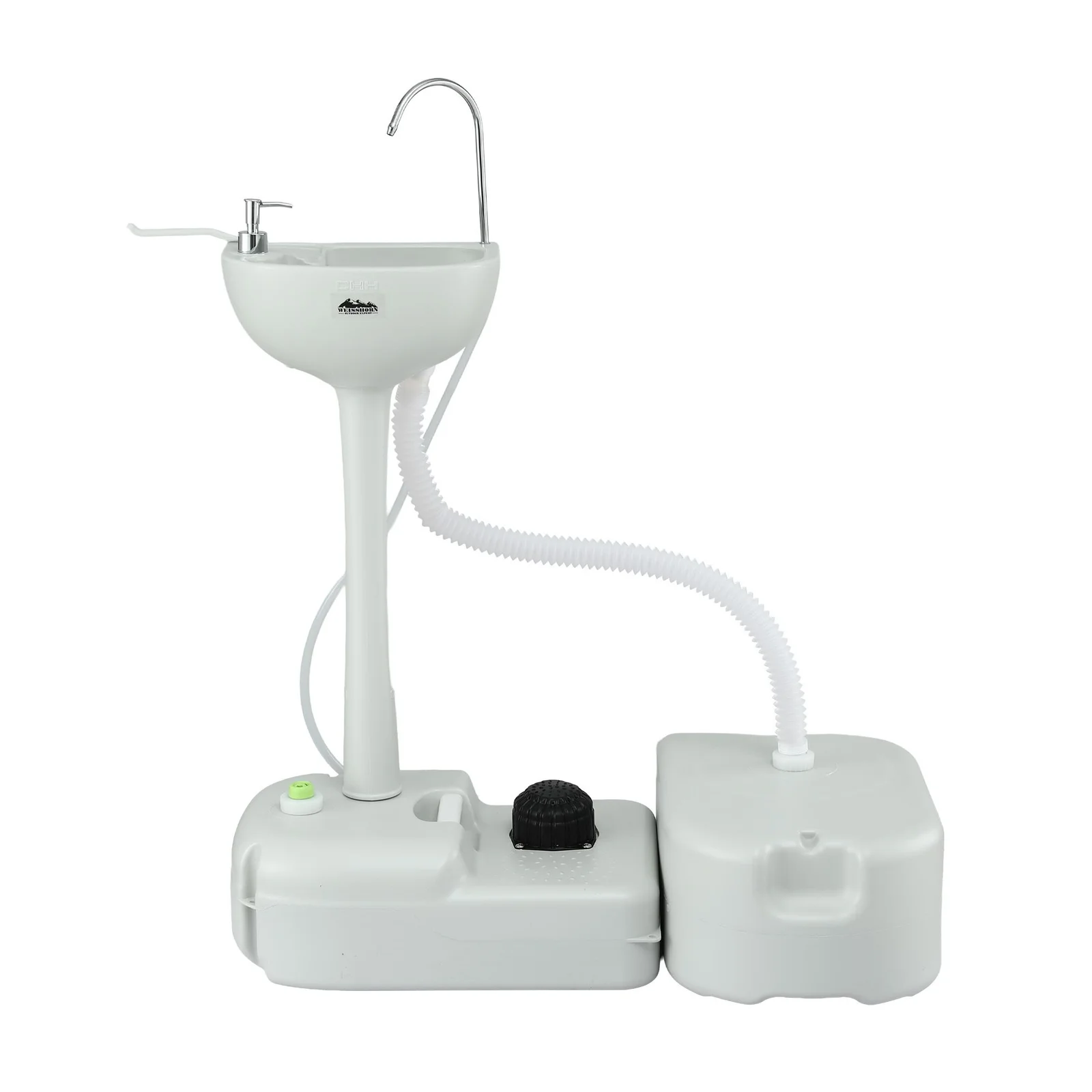 Weisshorn Camping Basin Portable Hand Wash Sink Stand 43L Capacity