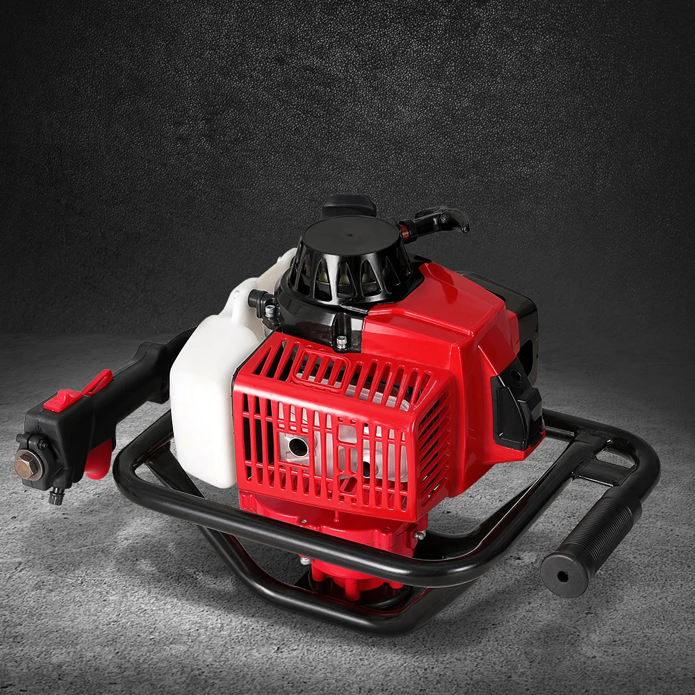 Giantz Post Hole Digger Motor Only Engine Petrol Red