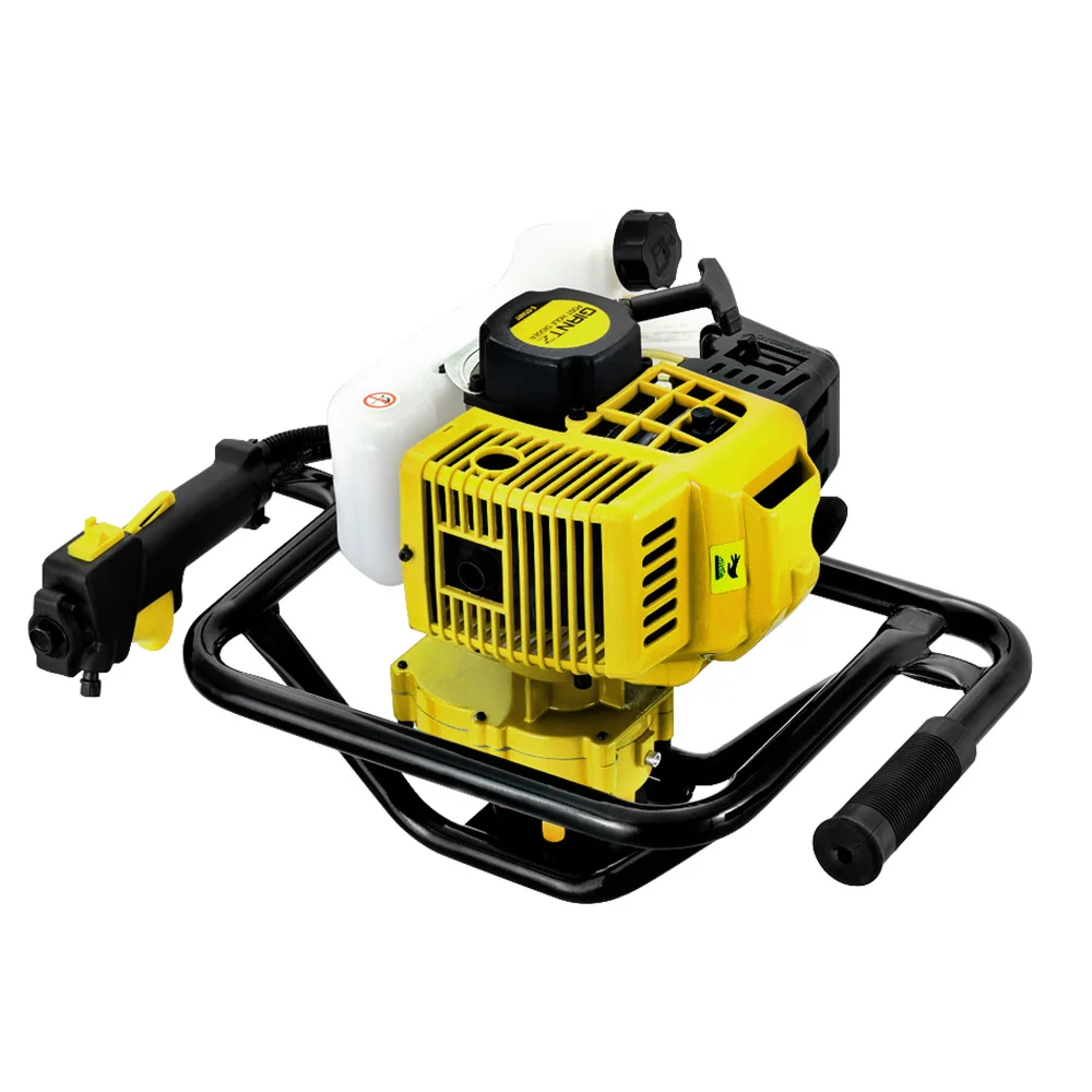 Giantz Post Hole Digger Motor Only Petrol Engine Yellow