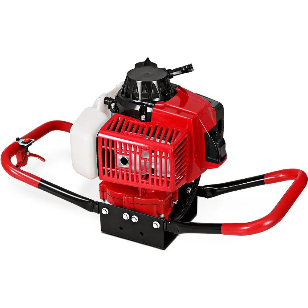 Giantz Petrol Post Hole Digger Motor Only Engine Red