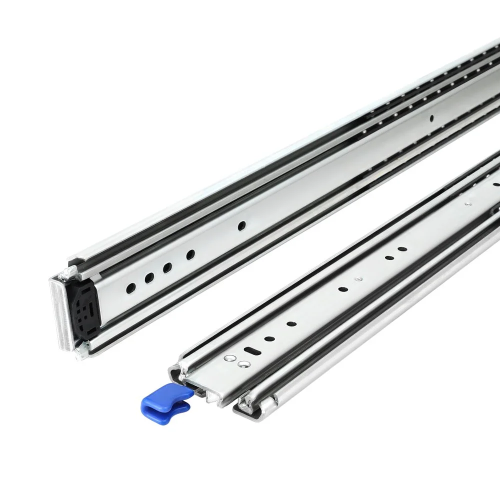 Giantz 2x Drawer Slides Full Extension Locking 227kg 914-1829mm Length