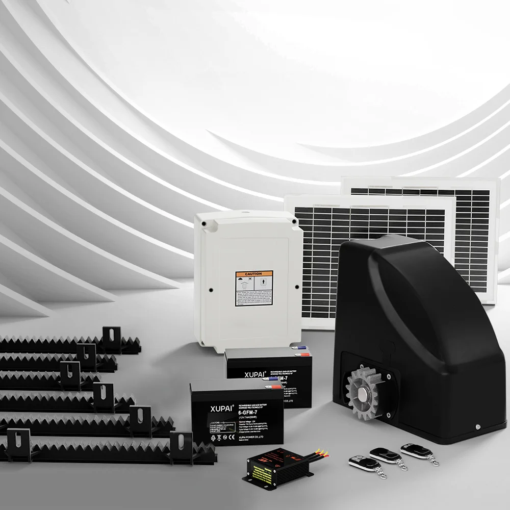 Automatic Sliding Gate Opener Kit 20W Solar 6M 600KG