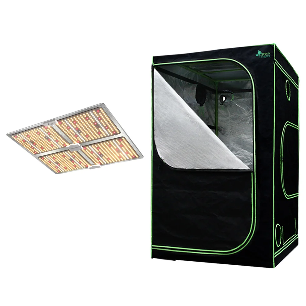 Green Fingers Grow Tent Light Kit 100x100x200CM 4500W LED Full Spectrum