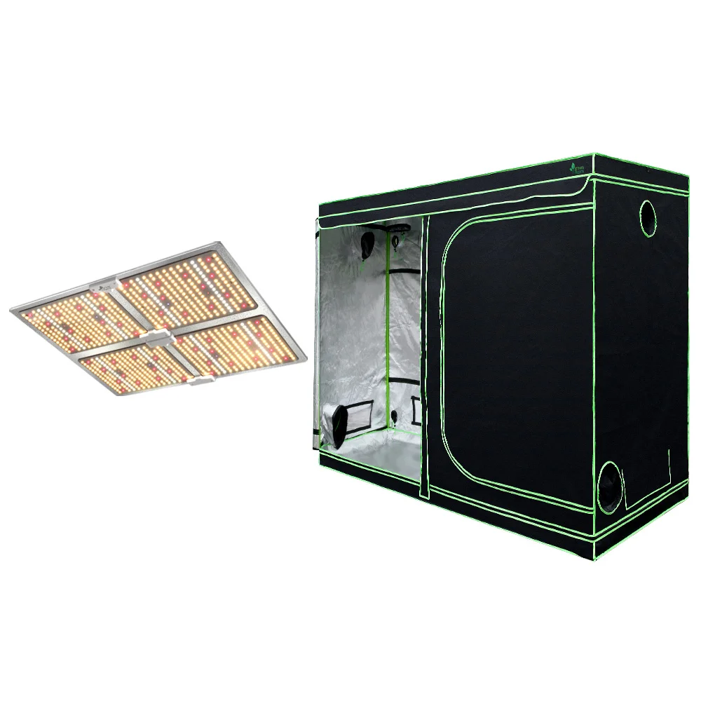 Green Fingers Grow Tent Light Kit 240x120x200CM 4500W LED Full Spectrum