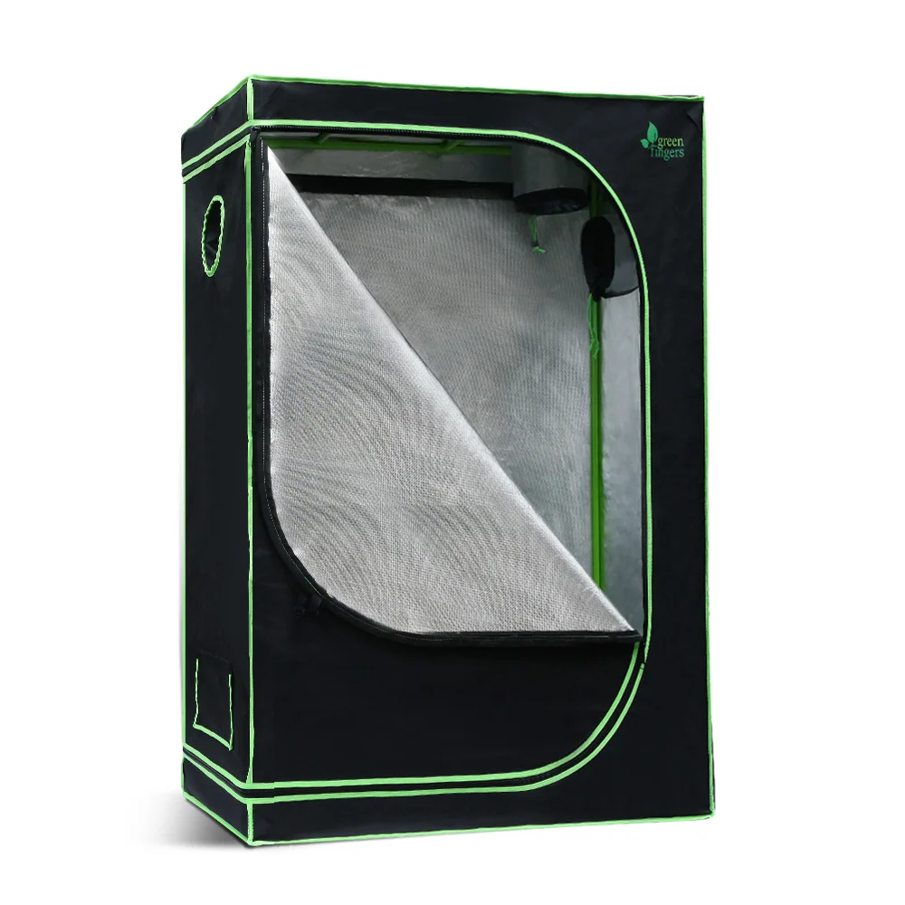 Green Fingers Grow Tent 90x50x160CM Hydroponics Kit Indoor Plant Room System