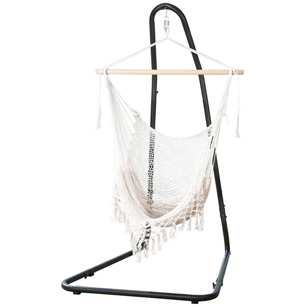 Gardeon Hammock Hanging Chair with Heavy Duty Steel Stand