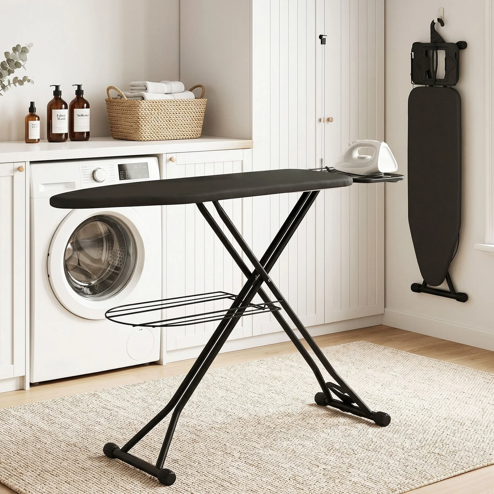 Artiss Foldable Ironing Board with Iron Rest Ironing Board for Laundry Room