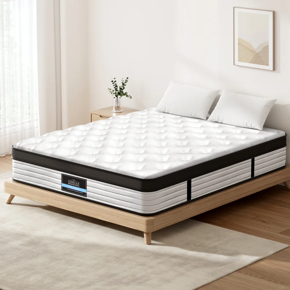 Giselle Bedding 31cm Mattress Euro Top King