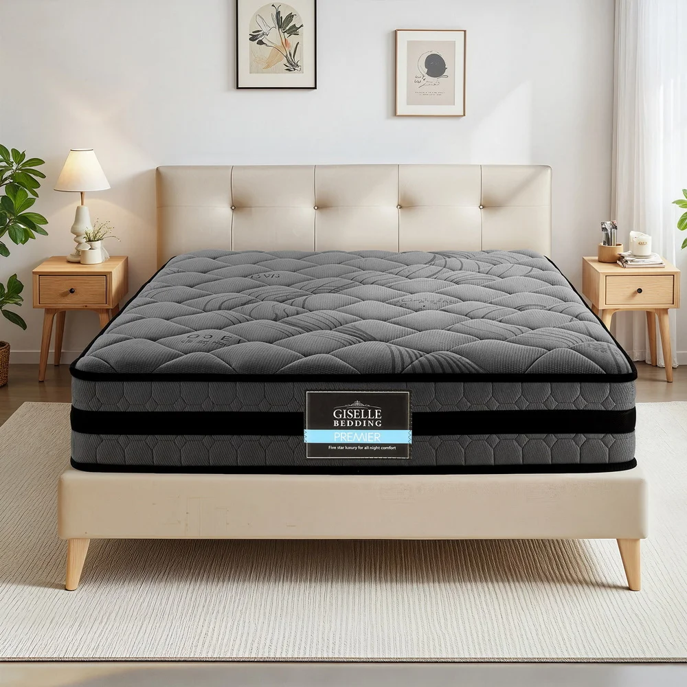 Giselle Bedding 22cm Mattress Medium Firm King Single