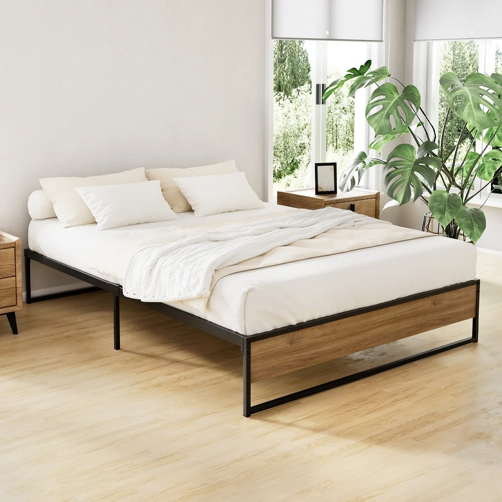 Artiss Bed Frame Metal Bed Frame Bed Base OSLO - Double