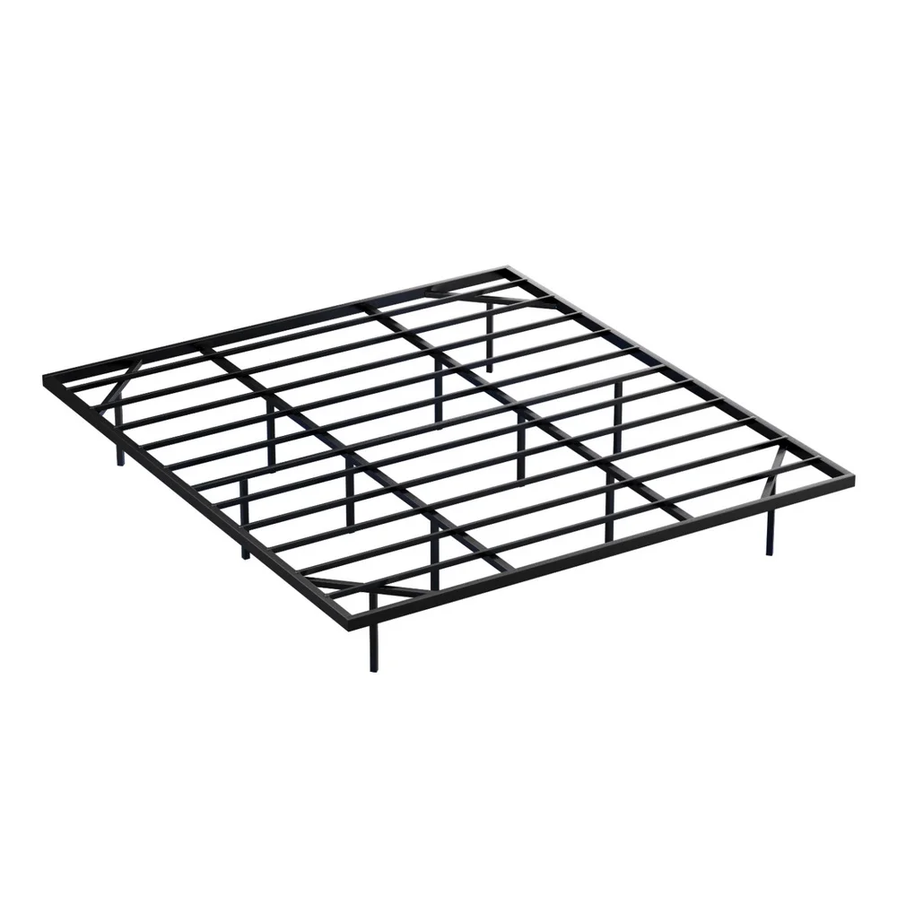 Artiss King Bed Frame,Floating Metal Bed Frame with Smart LED Lights - Sturdy Metal Platform Bed Base, Silent Design, Tool-Free Assembly, 300KG Capacity for Home/Hotel/Master Bedroom​