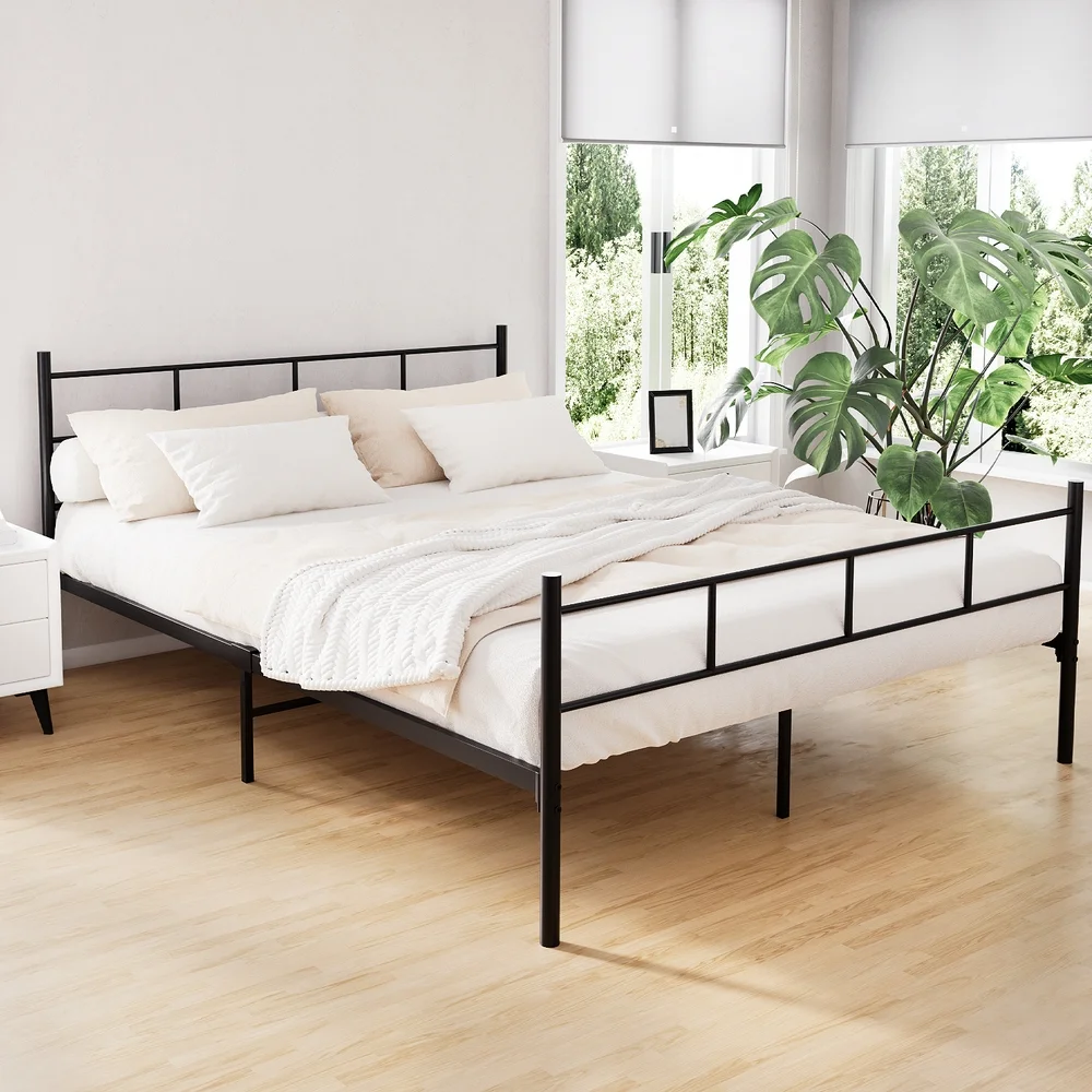 Artiss Bed Frame Queen Metal Bed Frame SOL