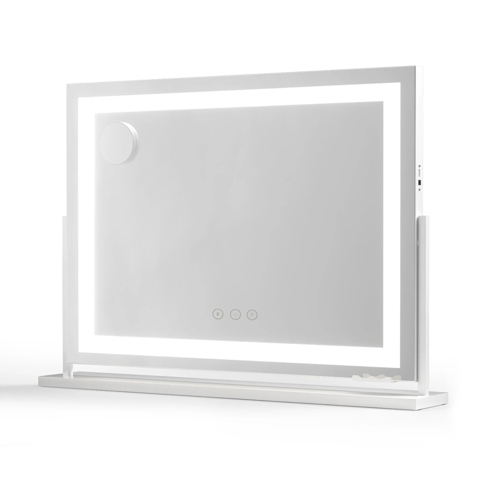 Embellir Makeup Mirror 80x58cm 360～ Rotatable Vanity Mirror with Lights Bright Light Strip Adjustable