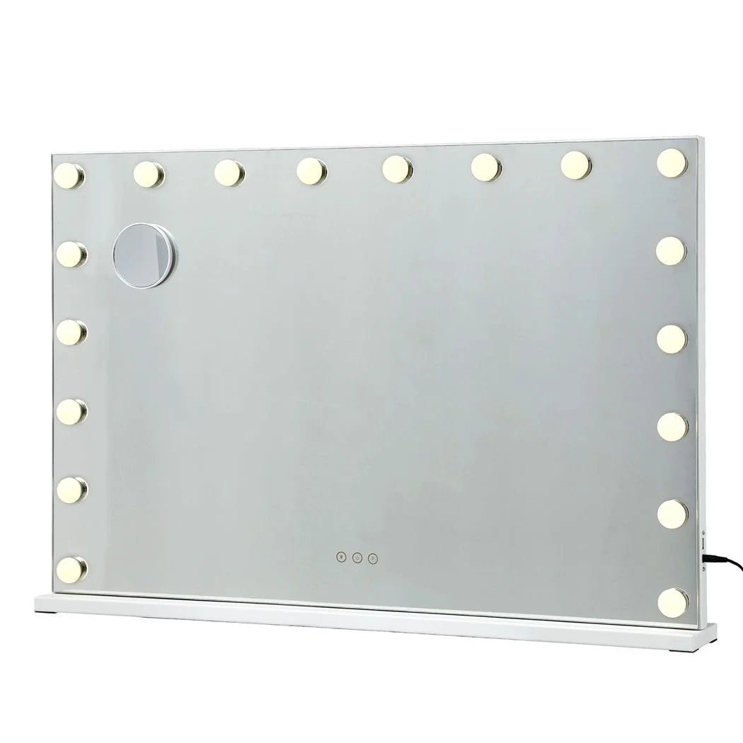 Embellir 90x60cm Makeup Mirror Large Hollywood Vanity Mirror with 18 Dimmable LED Bulbs