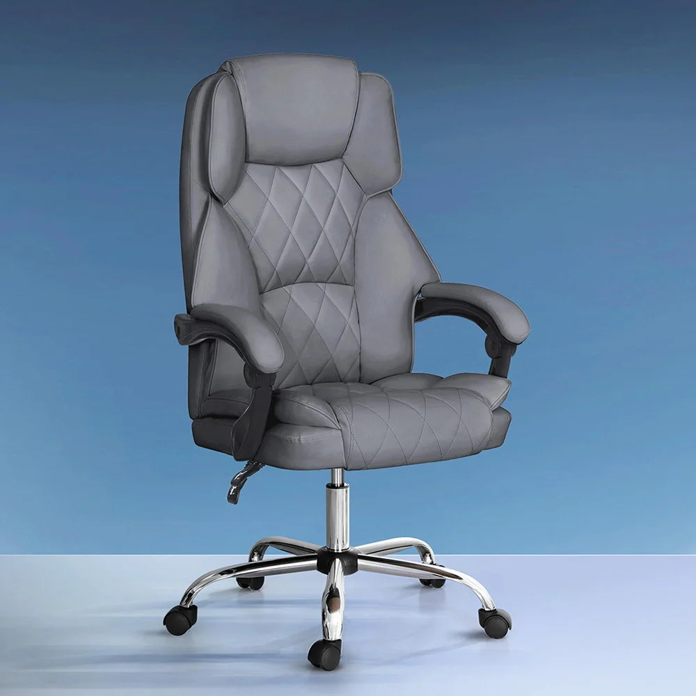Artiss Executive Office Chair Recliner Grey