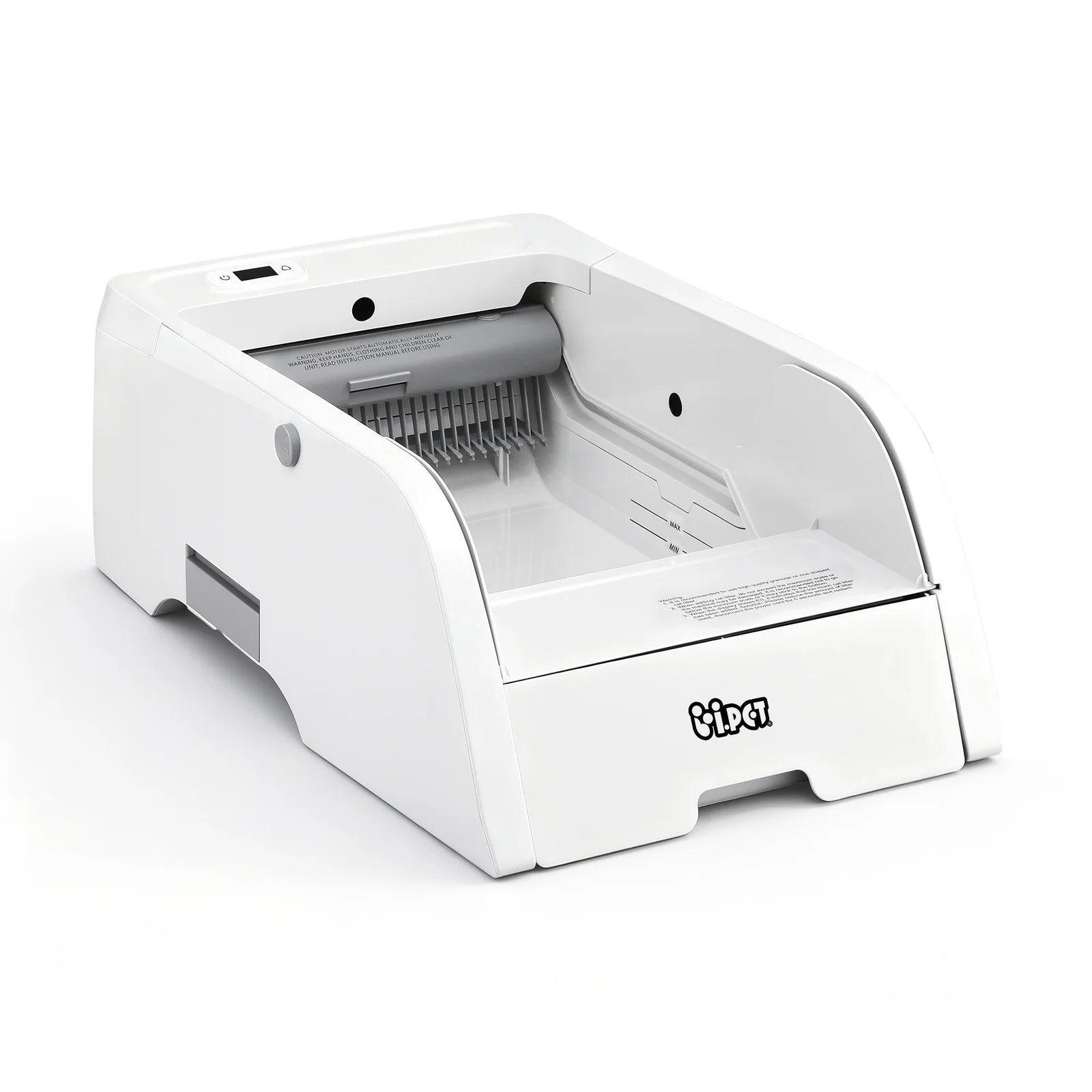 i.pet Automatic Cat Litter Box Self Cleaning Smart Pet Toilet App Control 5L White