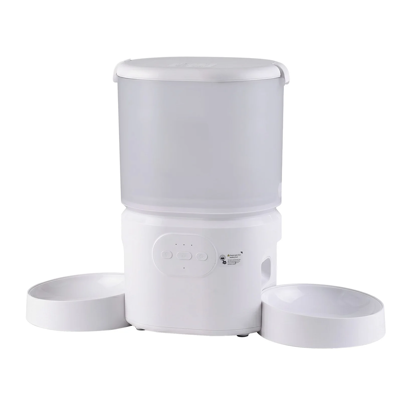 i.Pet 5L Automatic Pet Feeder Dual Bowl Smart Dispenser APP Control Cats Dogs