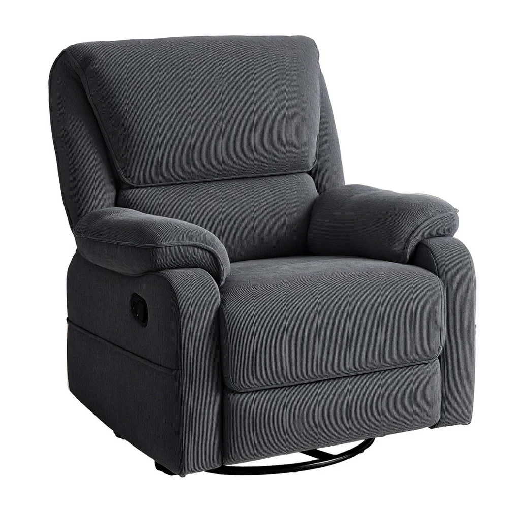 Artiss Rocking Recliner Chair 360 Swivel Massage Heated Reclining Chairs