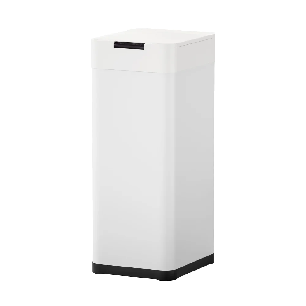 Devanti 50L Sensor Bin Motion Rubbish Bins Kitchen Automatic Trash Can White