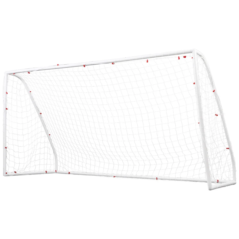 Everfit 12FT Soccer Football Goal Net UPVC Frame with PE Mesh Weatherproof Portable Goals for Backyard Training Competitive Play