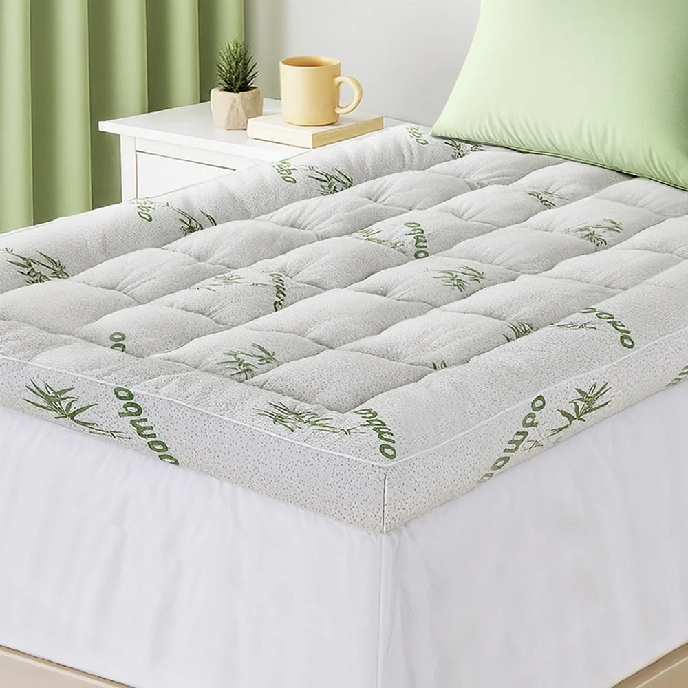 Giselle Mattress Topper 11cm Pillowtop toppers Bamboo Single
