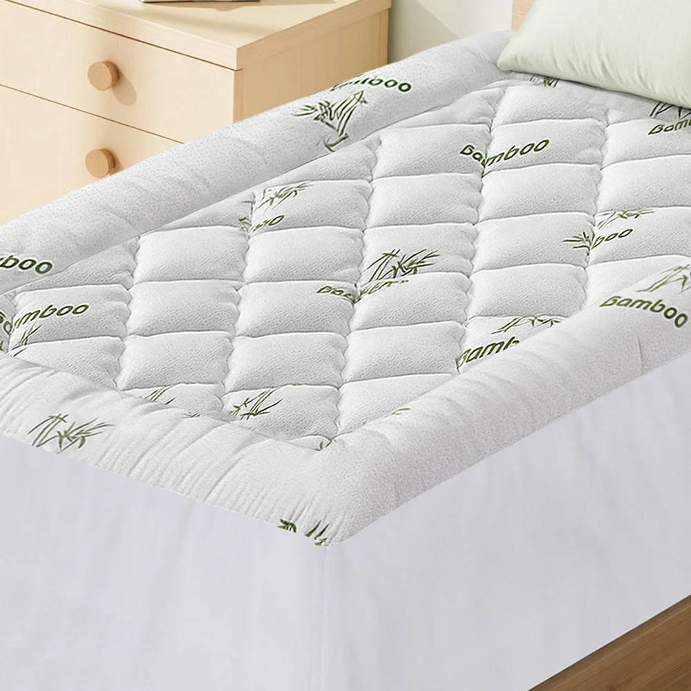 Giselle Mattress Topper 5cm Pillowtop toppers Bamboo Single