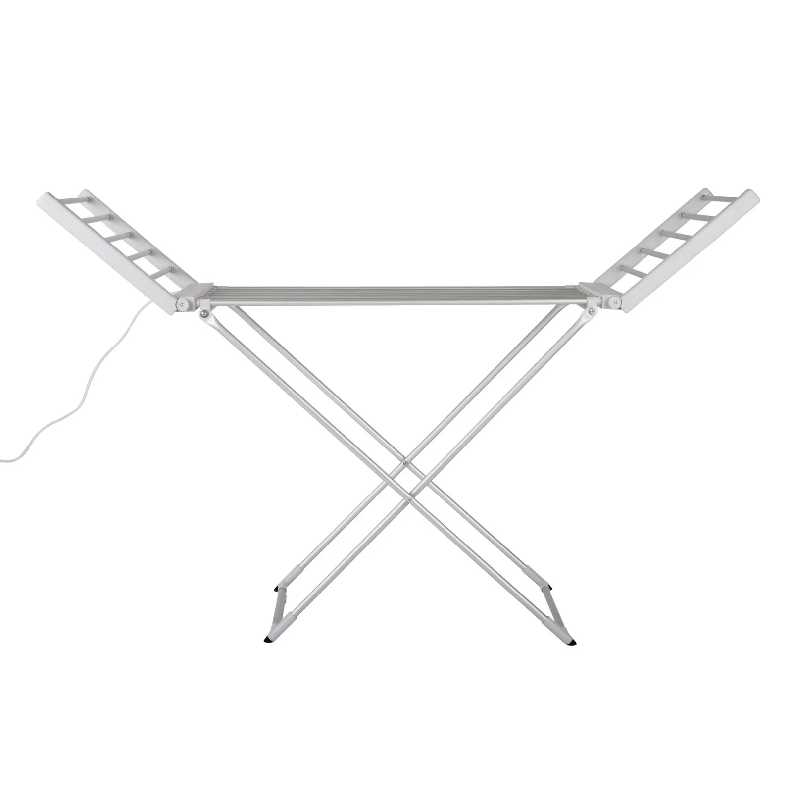 Devanti Electric Heated Towel Rail Rack 18 Bars Freestanding Clothes Dry Warmer