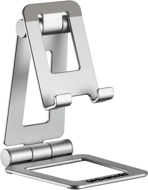 Urbanoki Portable Phone Tablet Stand Dual Folding Desk Travel Cradle Dock