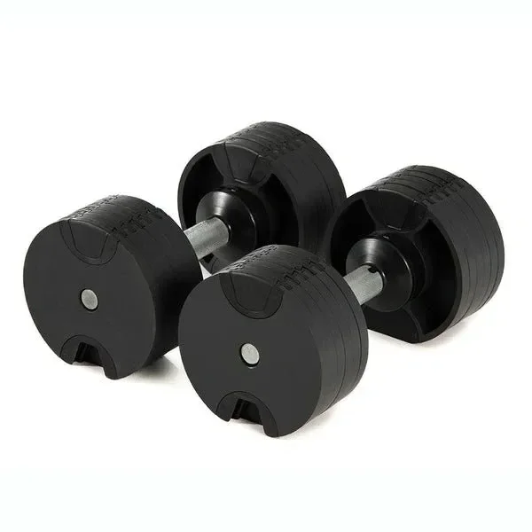 Premium Adjustable Dumbbells Pair (Adjustable from 2kg to 24kg, without stand)