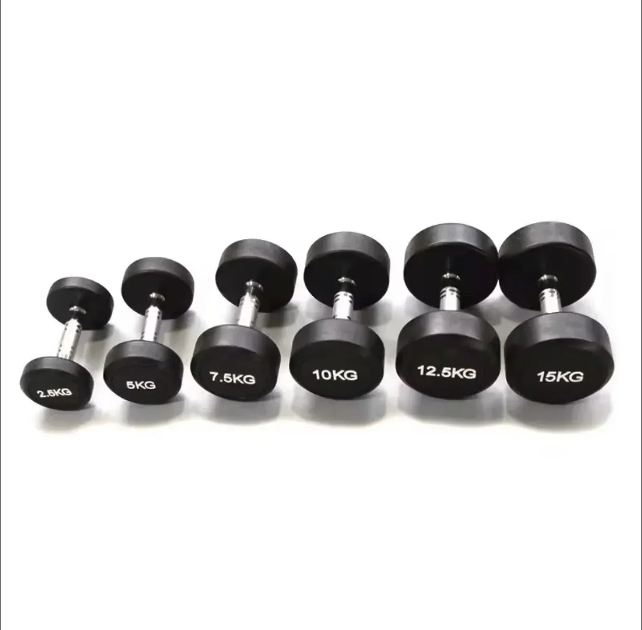 Commercial Round Dumbbells 12.5kg
