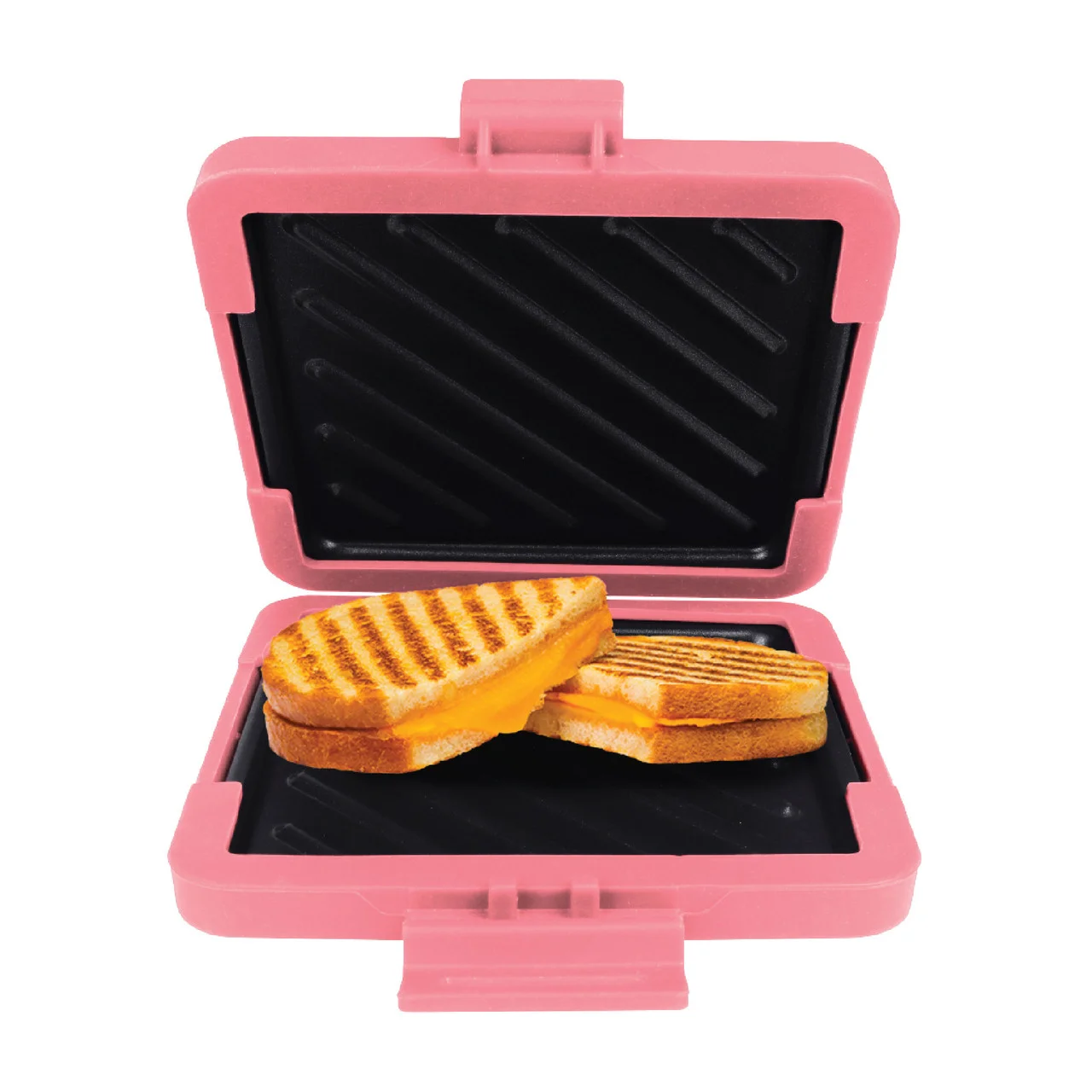 Laser Microwave Toastie Maker Flamingo Pink
