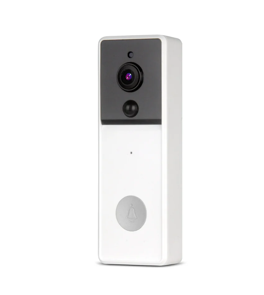 Laser Smart Full HD Video Doorbell White with Chime