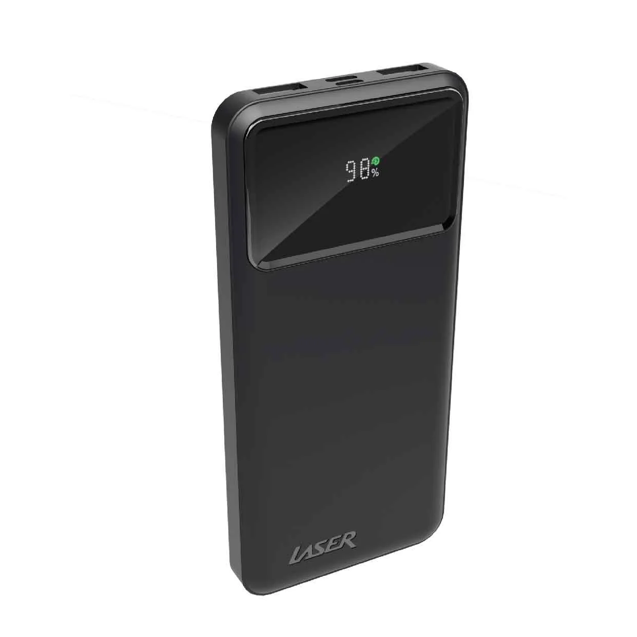 Laser 10000mAh Powerbank 18W PD with LED Indicator Black