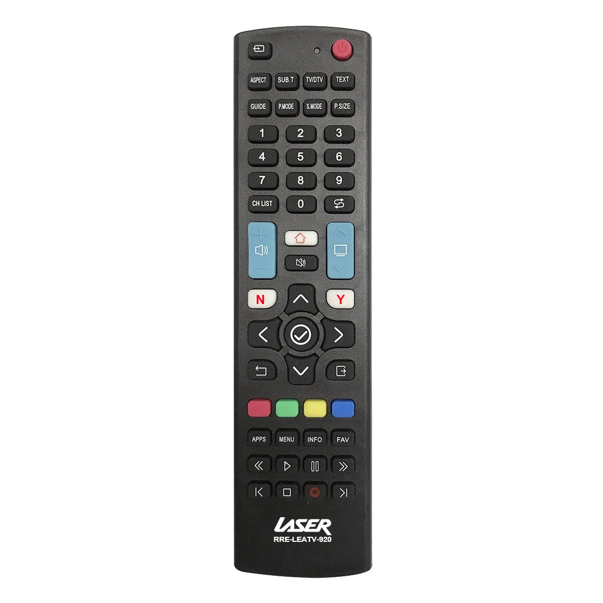 Laser Universal TV Remote for Smart & LED TVs