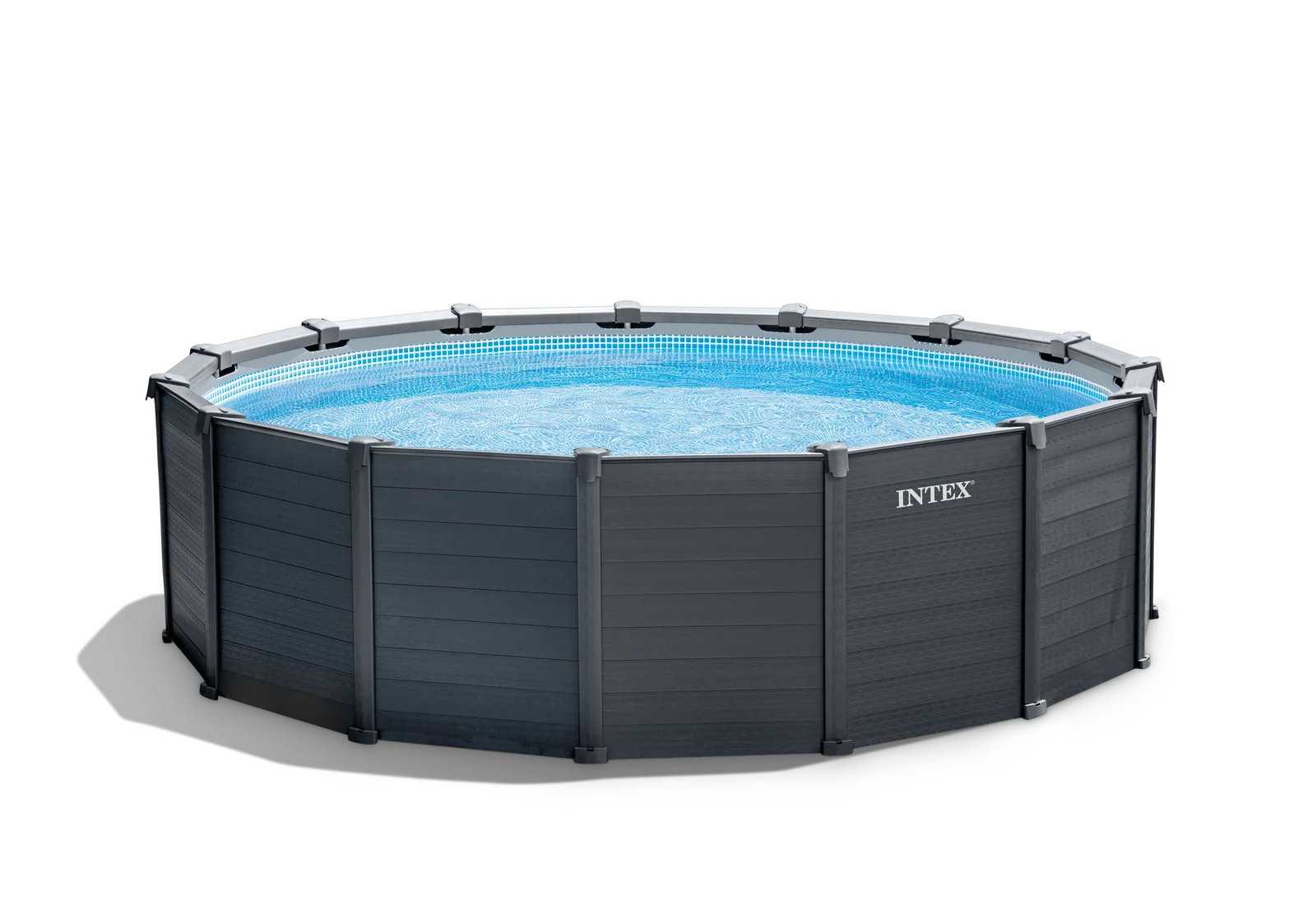 Intex Intex Graphite Grey Panel Pool 4.78 x 1.24M 26384