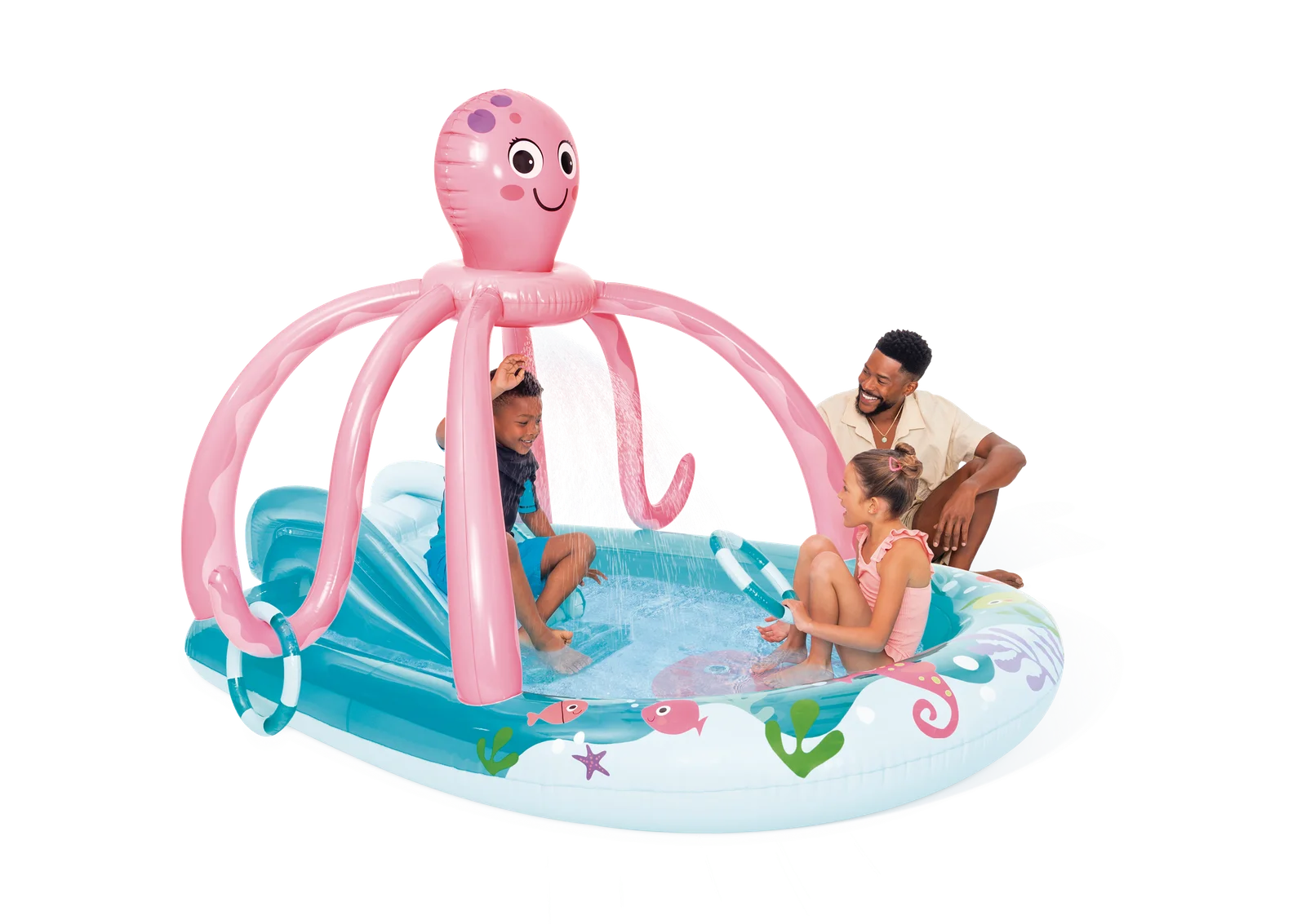Intex Friendly Octopus Inflatable Play Centre 56138
