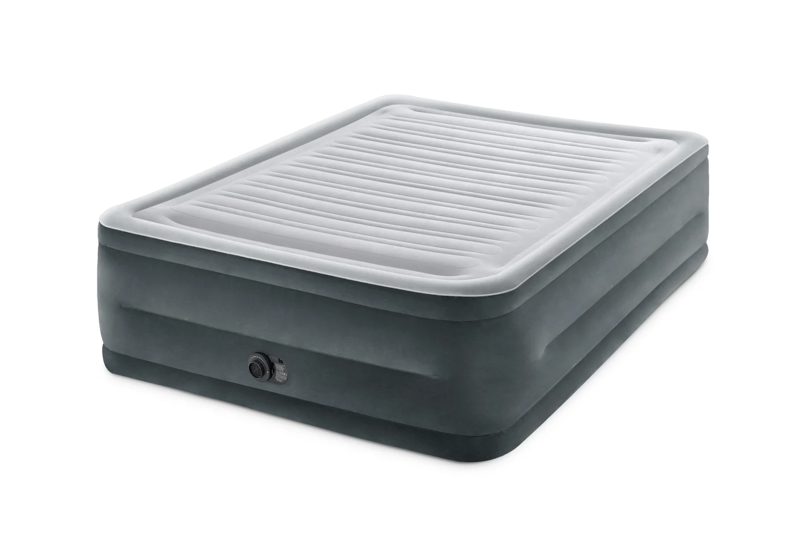 INTEX Queen Dura-Beam® Comfort Plush Air Mattress w/ Built-In USB Electric Pump 64418