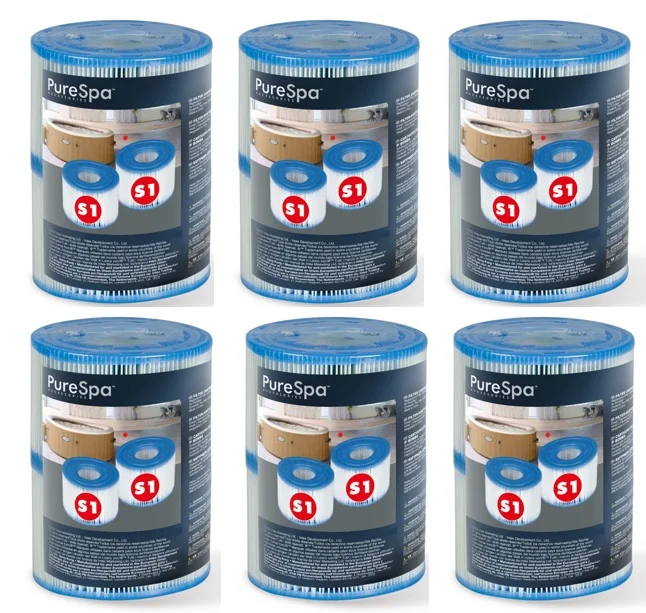 Intex Spa S1 Replacement Filter Cartridges 12 Pack 29001_6