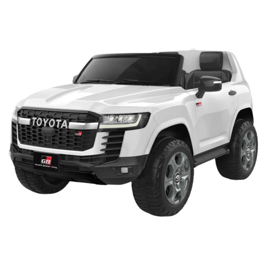 Volta Toyota Landcruiser 12V Kids Ride On Car Smart Control 3+ SHP5077_WHT