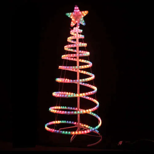 Samland Led 145cm Rope Light Christmas Tree & Star Motif Xmas New