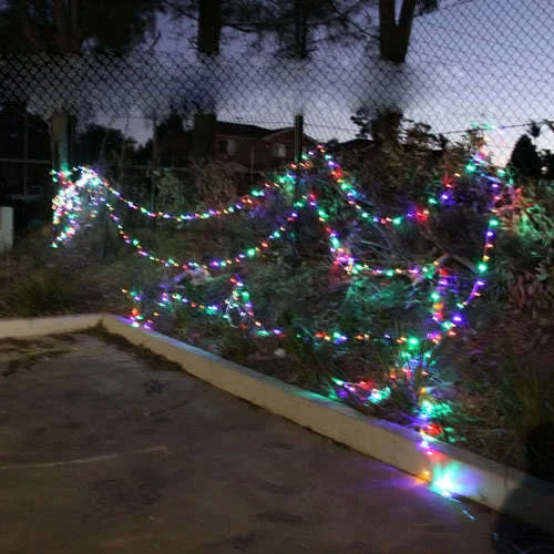 Samland 55M LED Christmas Fairy Light Clear String in Multi Color