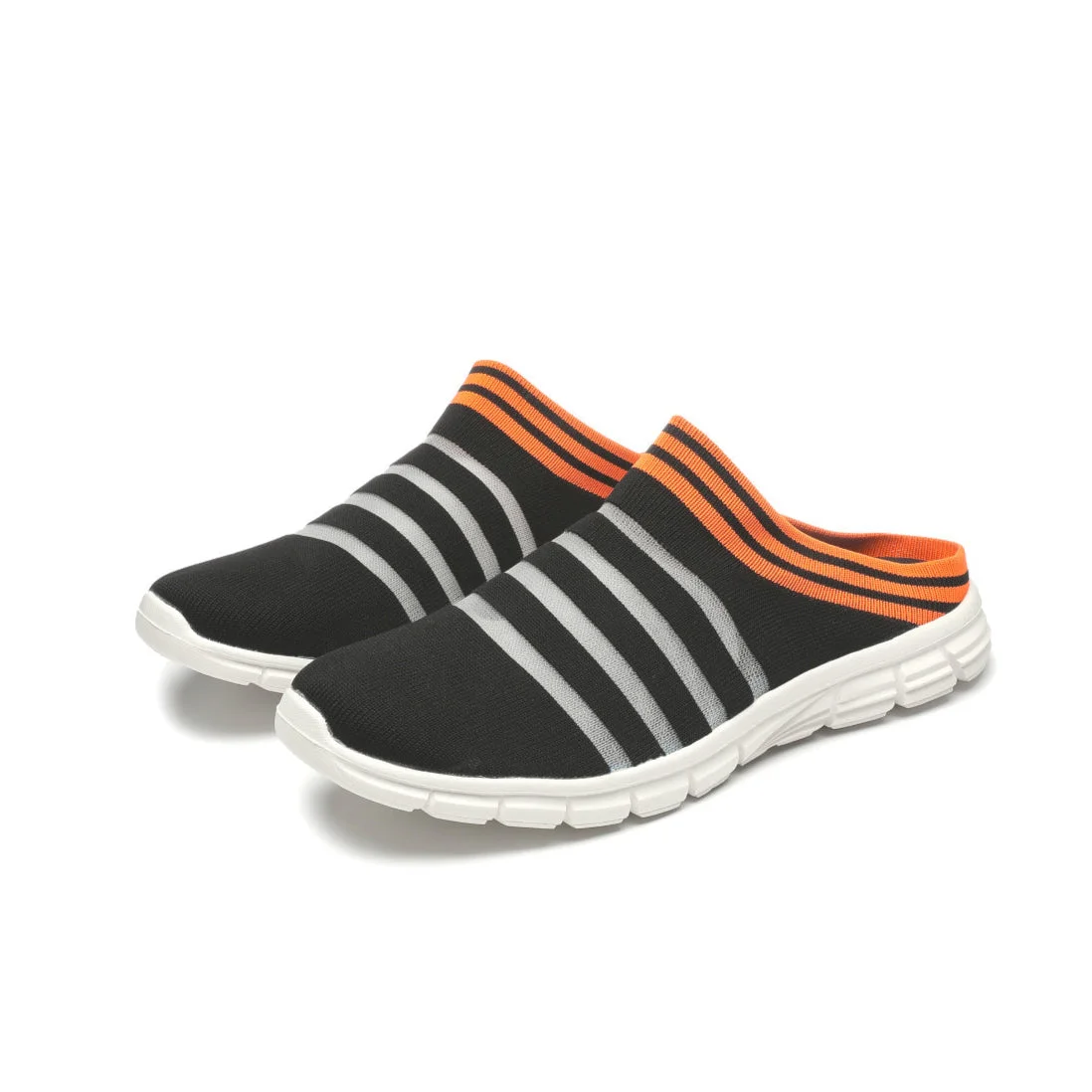 MEN'S BIRD'S NEST HALF-SANDALS 4555 - MEN - Orange / AUS Ladies14/Men12/EU46/29.5cm