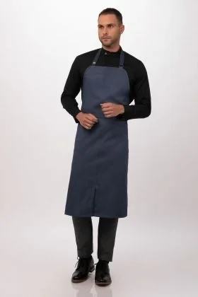 Brio Chef Blue Bib Apron by Chef Works