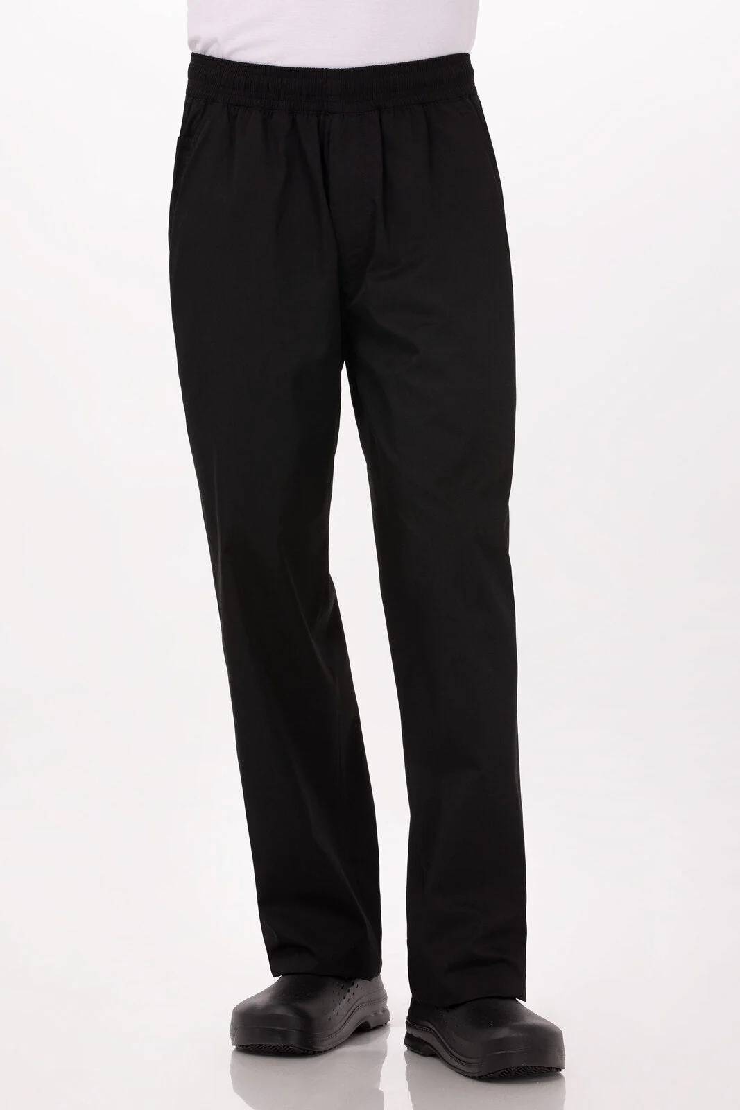 Lightweight Black XXL Baggy Pants by Chef Works