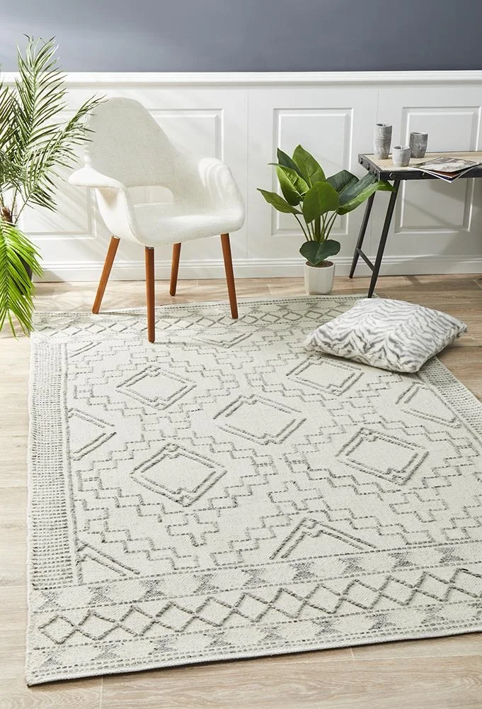 Hudson 802 Ivory by Rug Culture - 280X190CM - RECTANGLE