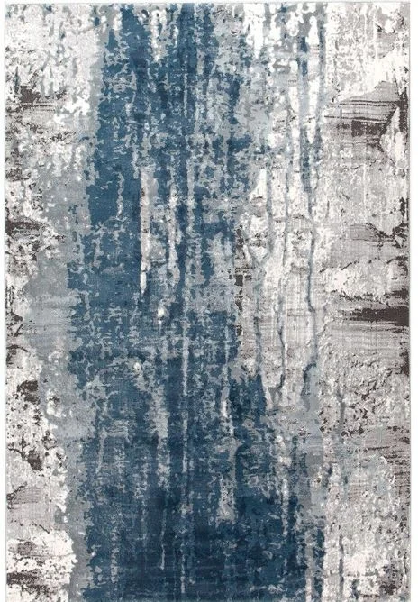 Kendra 1733 Blue By Rug Culture-230X160CM - RECTANGLE
