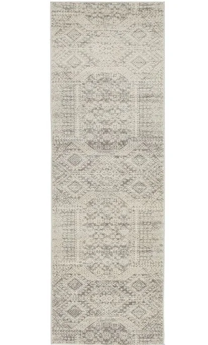 Mirage 351 Silver Runner By Rug Culture-500X80CM - RUNNER