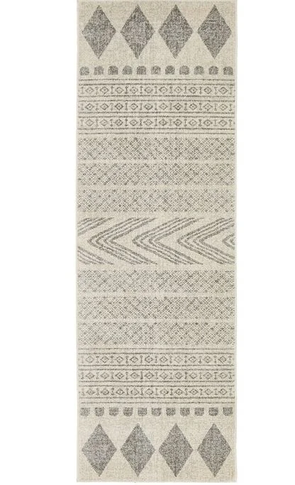 Mirage 359 Grey Runner By Rug Culture-400X80CM - RUNNER