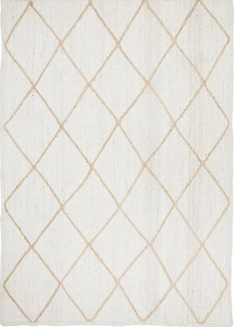Noosa 222 White by Rug Culture-280X190CM - RECTANGLE